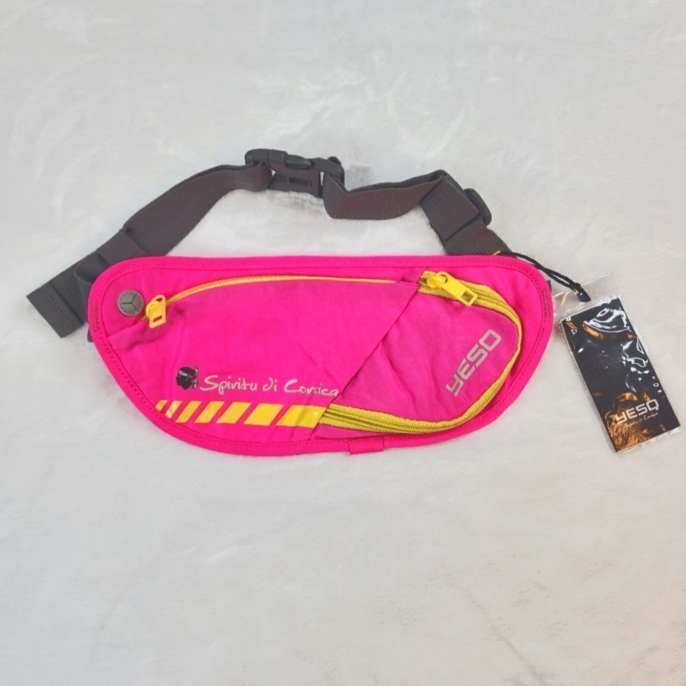 Yeso Neon Spiritu Di Corsica Water Resistant Sports Hiking Fanny Pack Belt Bag